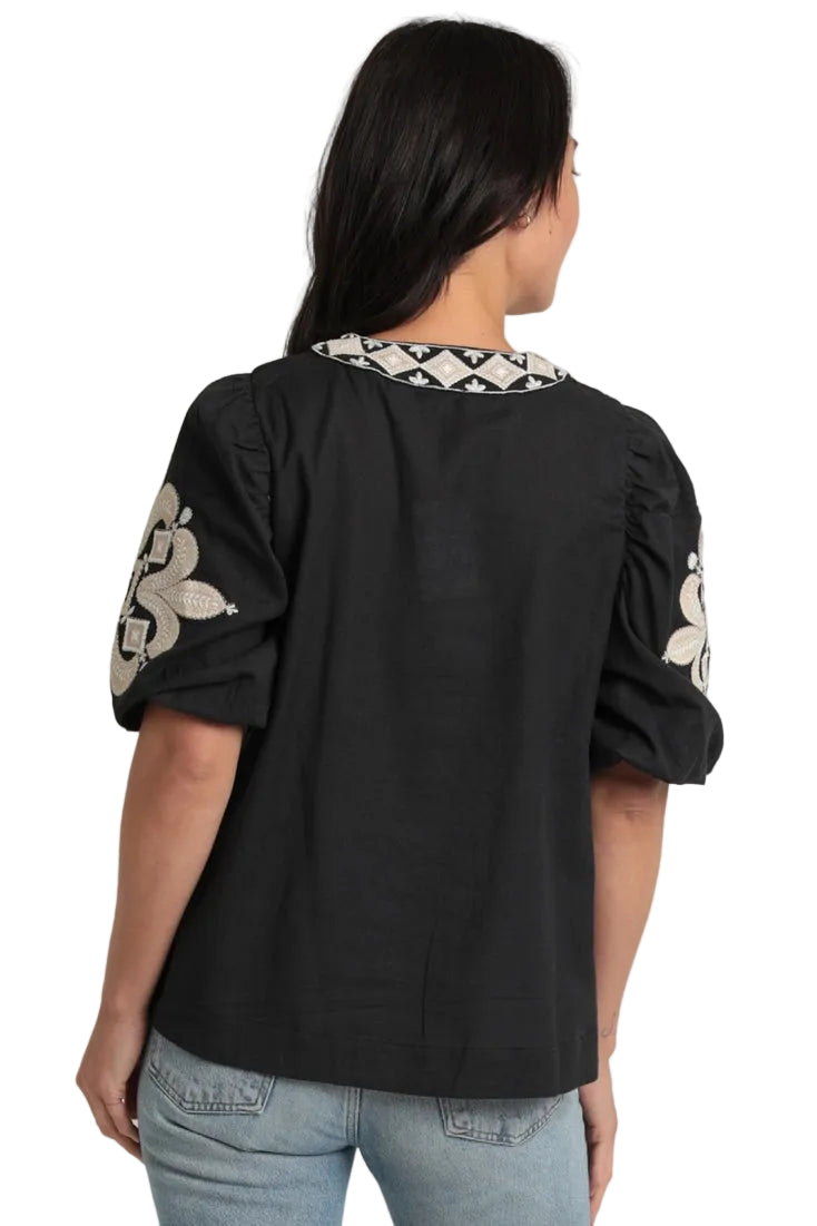 Morocco Blouse - Black