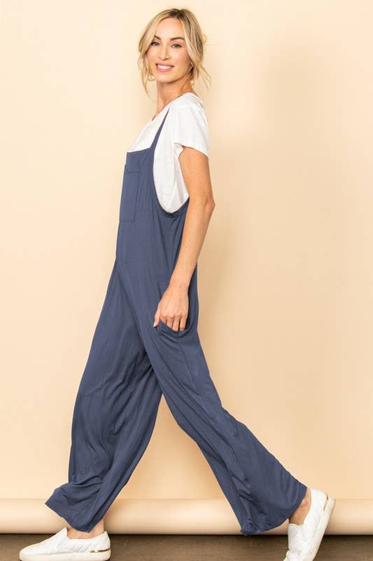 Overall Jumpsuit: Black - The Daisy Chain