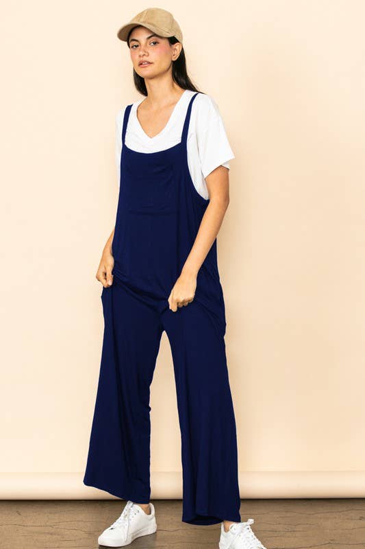 Overall Jumpsuit: Black - The Daisy Chain