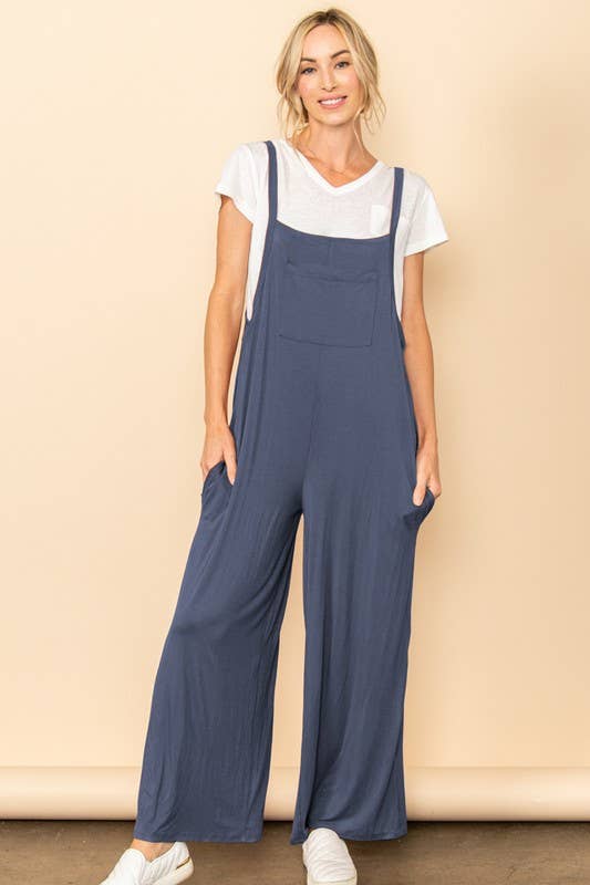 Overall Jumpsuit: Black - The Daisy Chain