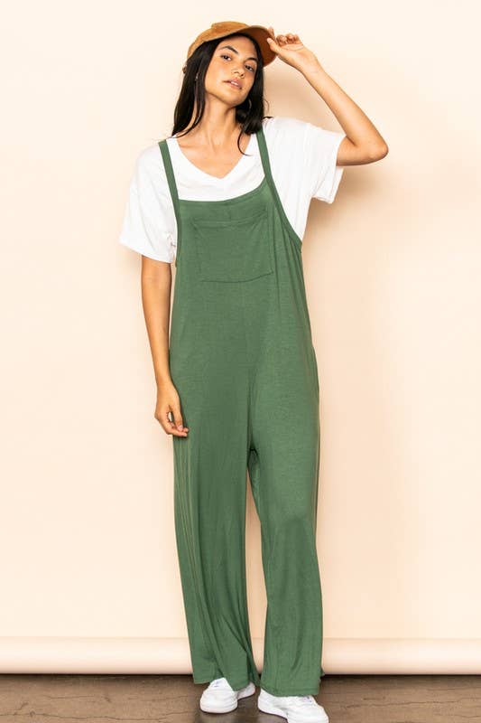 Overall Jumpsuit: Black - The Daisy Chain