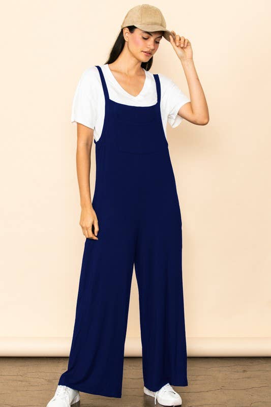 Overall Jumpsuit: Black - The Daisy Chain