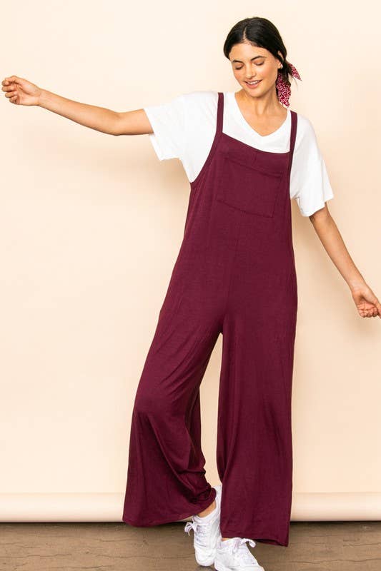 Overall Jumpsuit: Black - The Daisy Chain