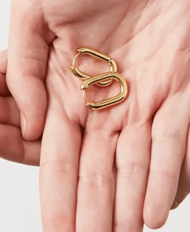 PaperClip Puffy Hoop - The Daisy Chain