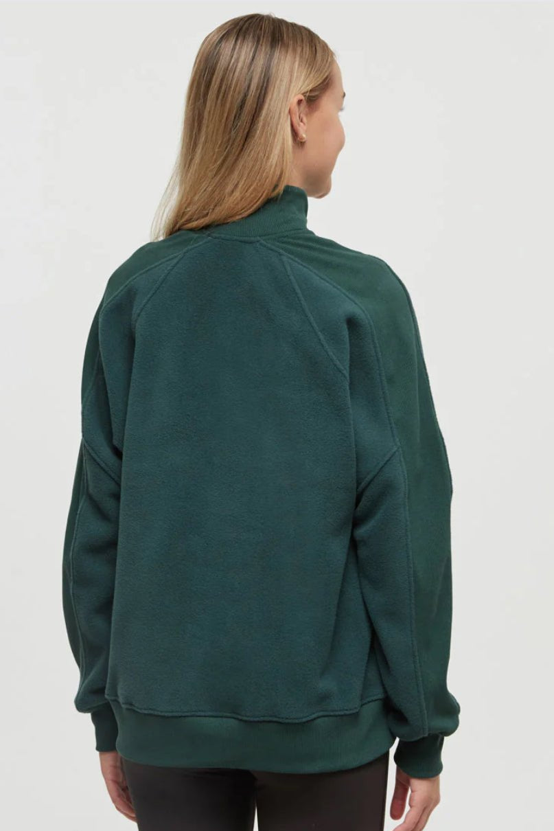 Pikes Half Zip - Forest Pine - The Daisy Chain