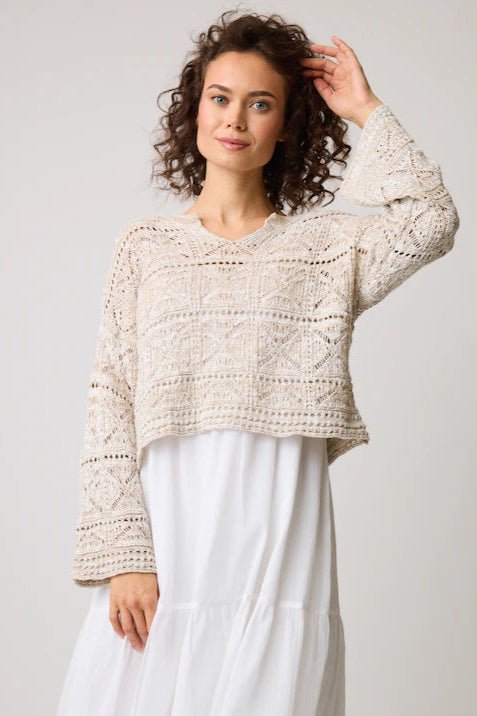 Prescott Shorty - Taupe - The Daisy Chain