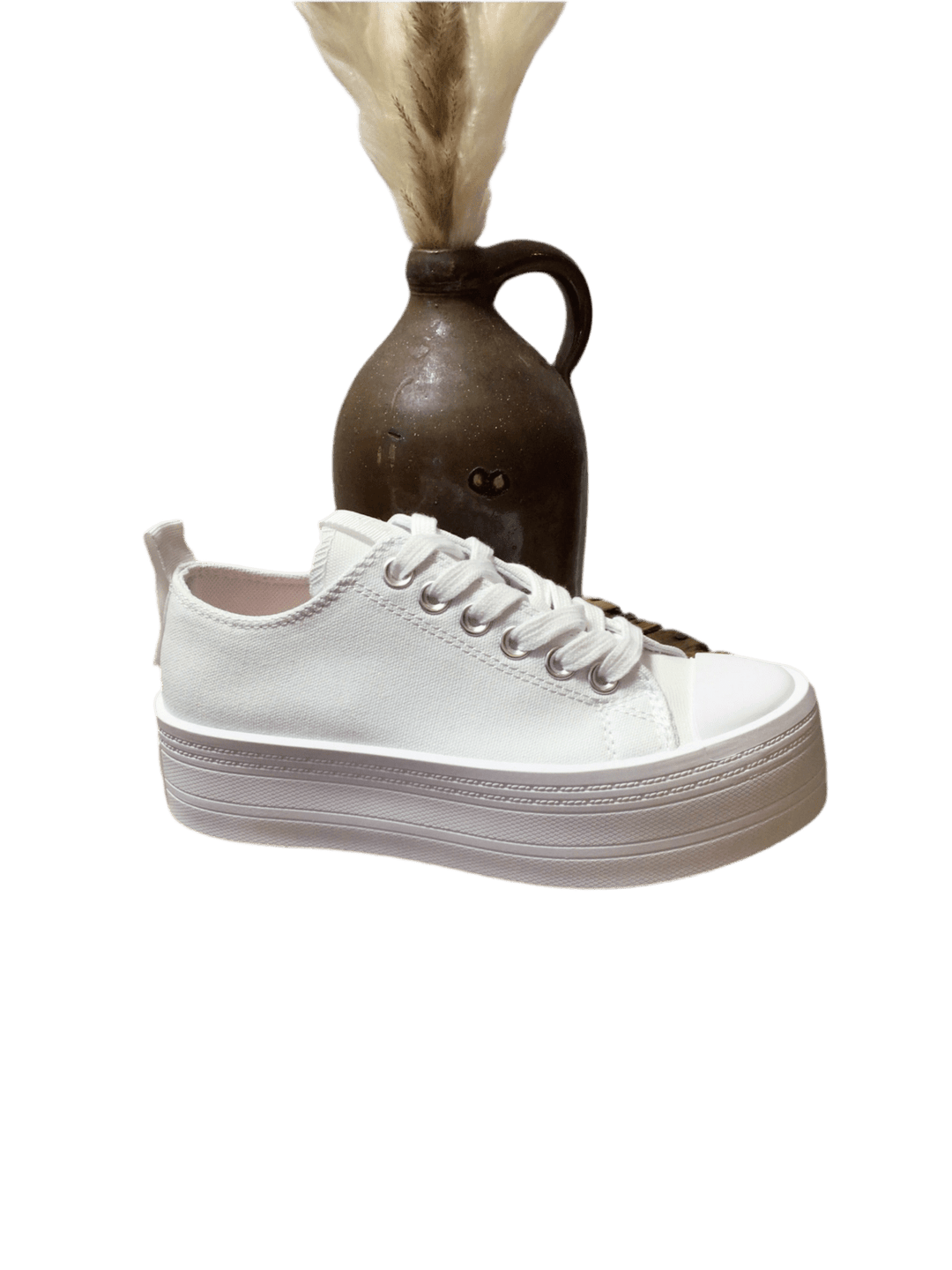 Refresh Platform Sneakers - White - The Daisy Chain