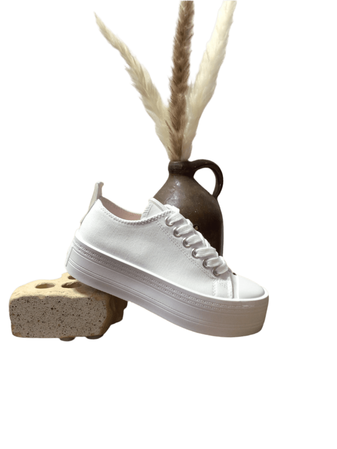 Refresh Platform Sneakers - White - The Daisy Chain
