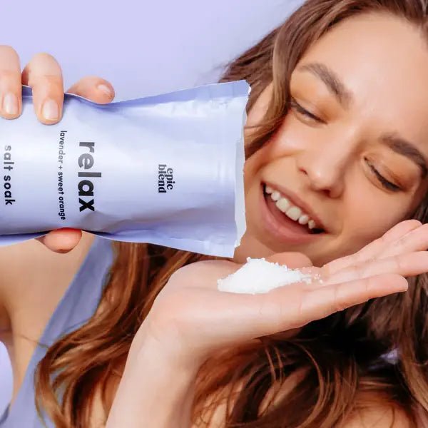 Relax Bath Salts Soak Vegan: 3.5oz - The Daisy Chain