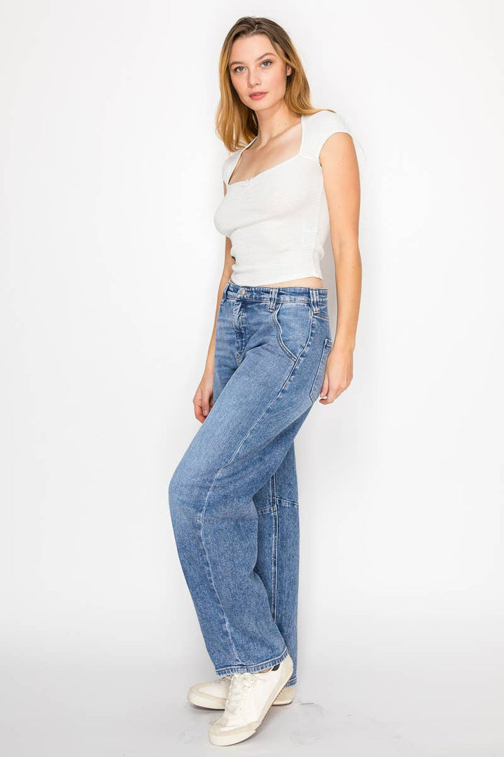 RELAXED BARREL JEANS - The Daisy Chain