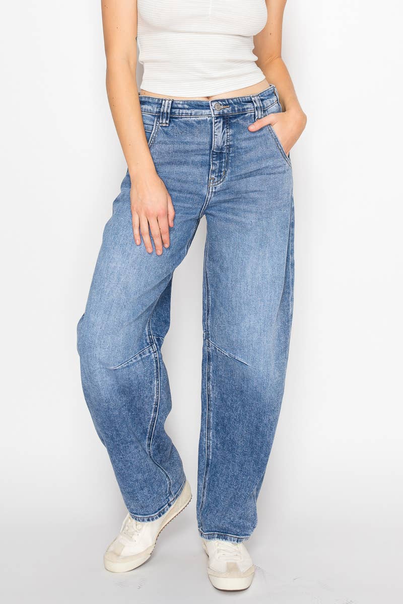 RELAXED BARREL JEANS - The Daisy Chain