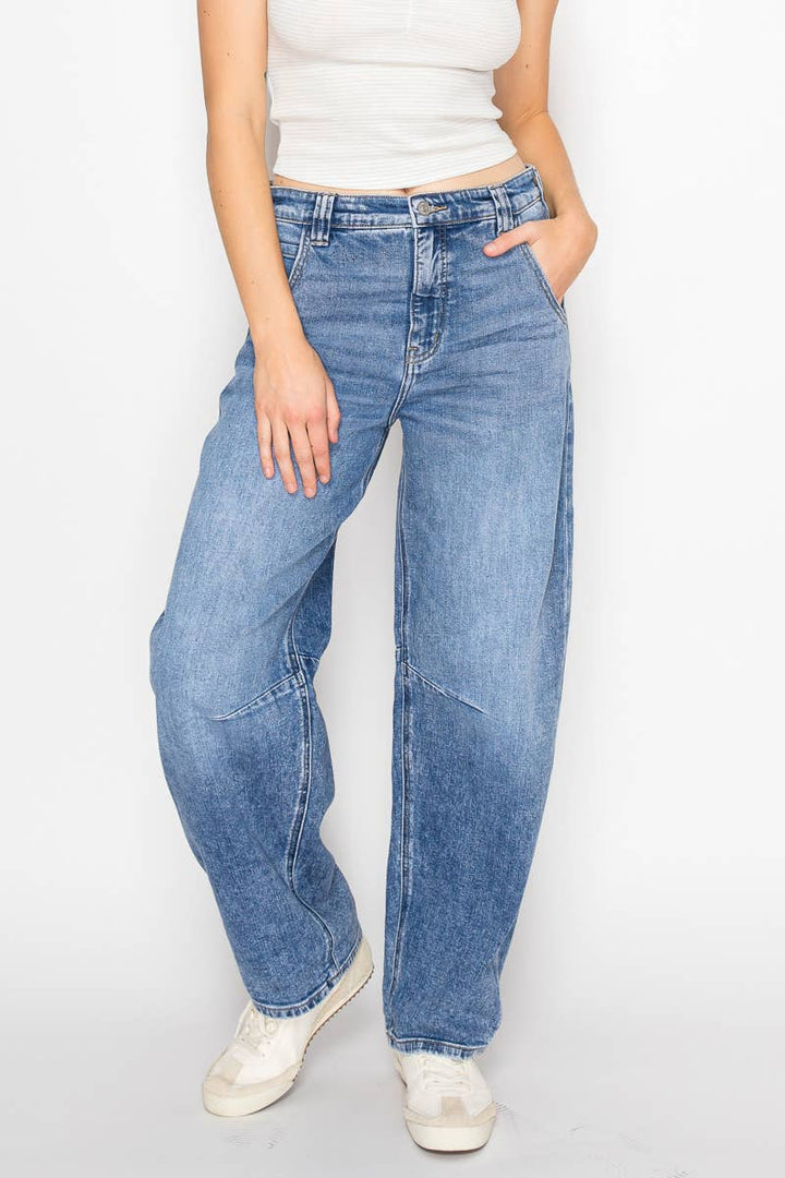RELAXED BARREL JEANS - The Daisy Chain