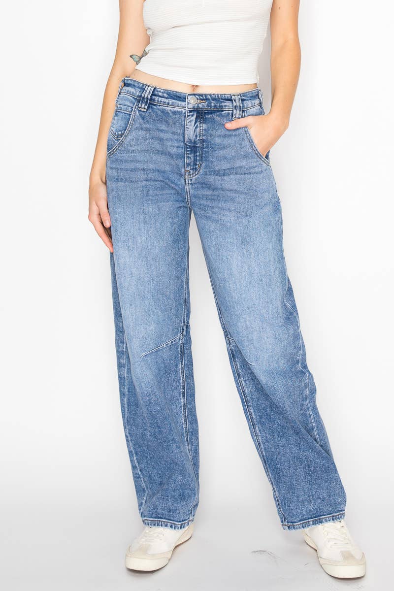RELAXED BARREL JEANS - The Daisy Chain