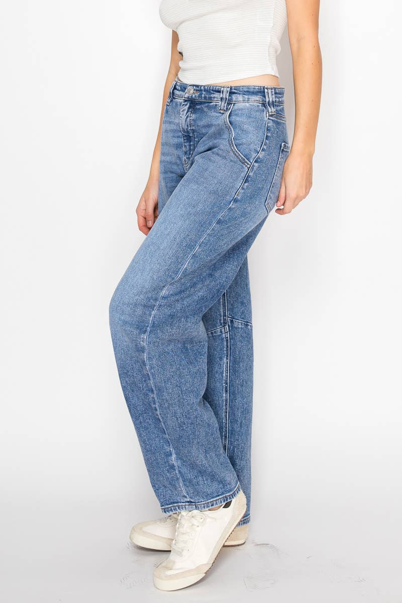 RELAXED BARREL JEANS - The Daisy Chain