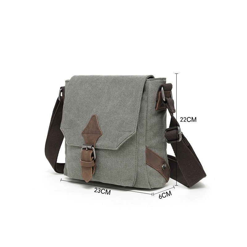 Rider Canvas Bag - Smoke - The Daisy Chain