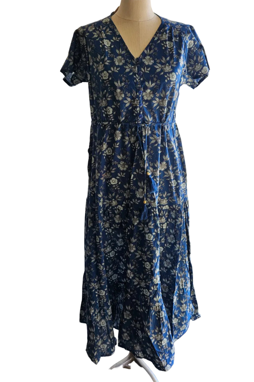 Sunita Dress- Blue Floral