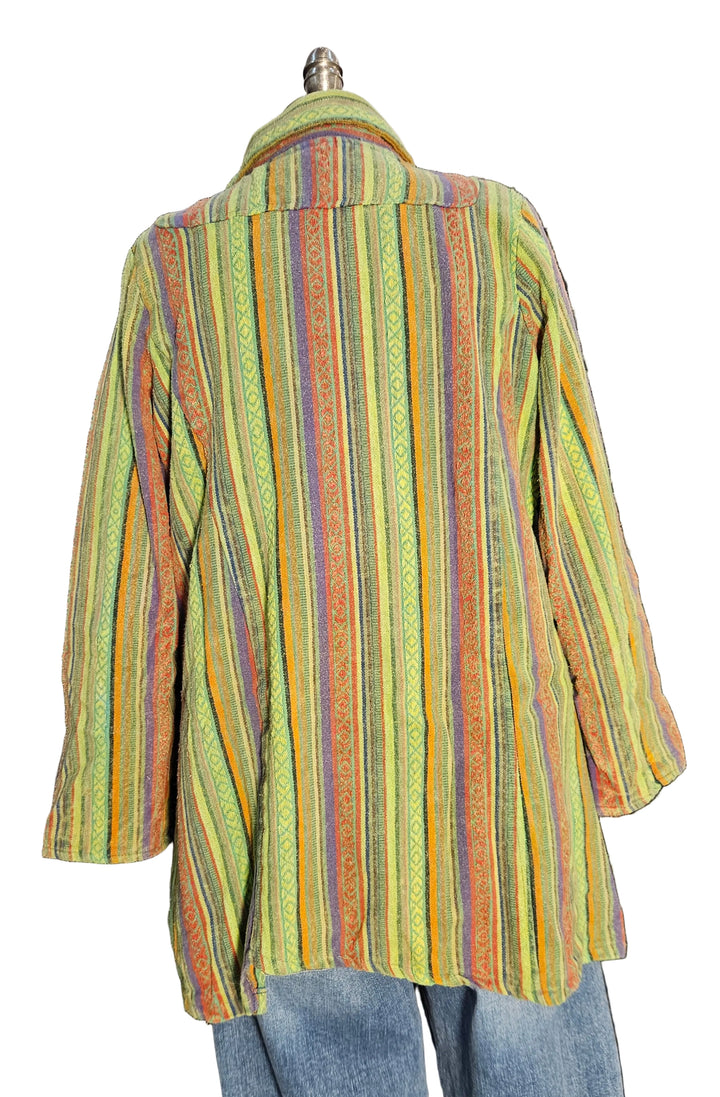 Jasmine Green Hippy Coat