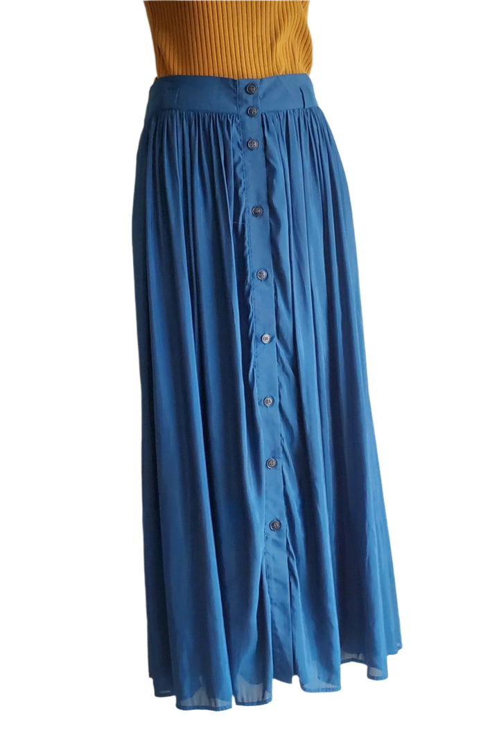 Dianna Skirt- Ocean Blue