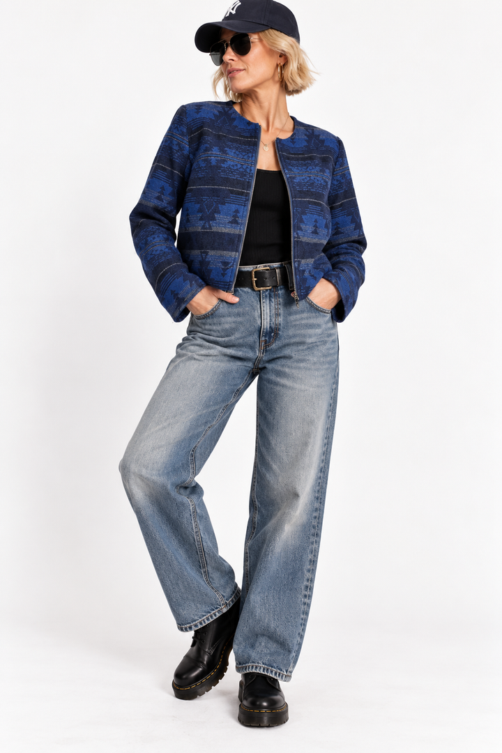 Jenny - Wool Blend Moto