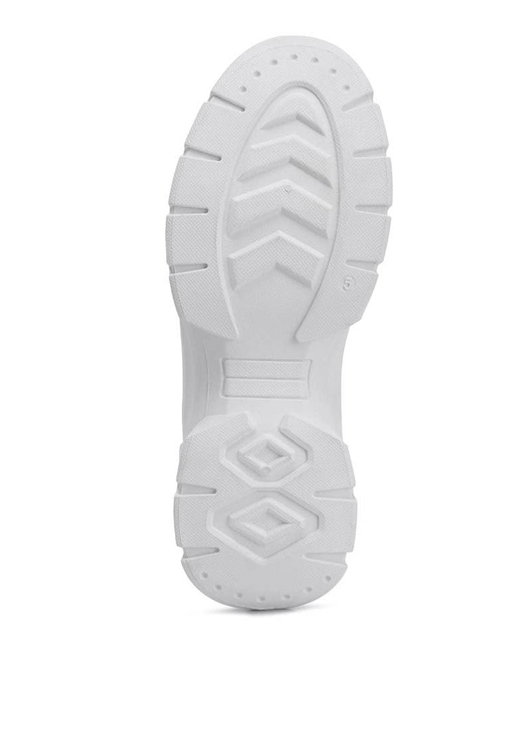 Roxanne Lace Up - White - The Daisy Chain