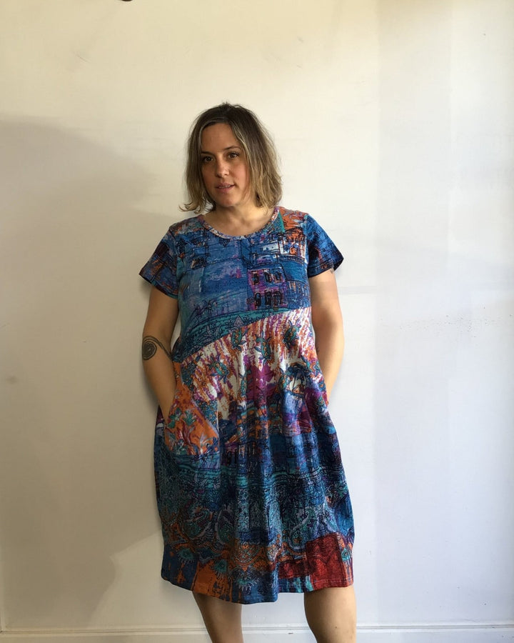 Short Sleeve Bubble Dress - The Daisy Chain
