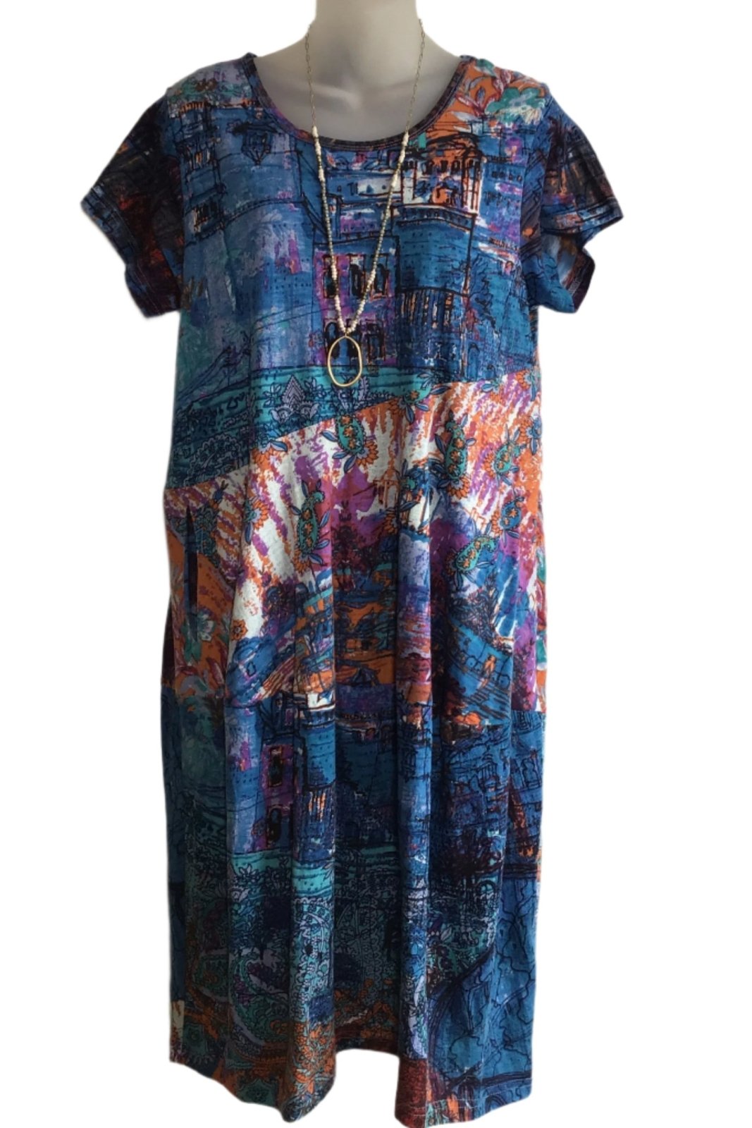 Short Sleeve Bubble Dress - The Daisy Chain
