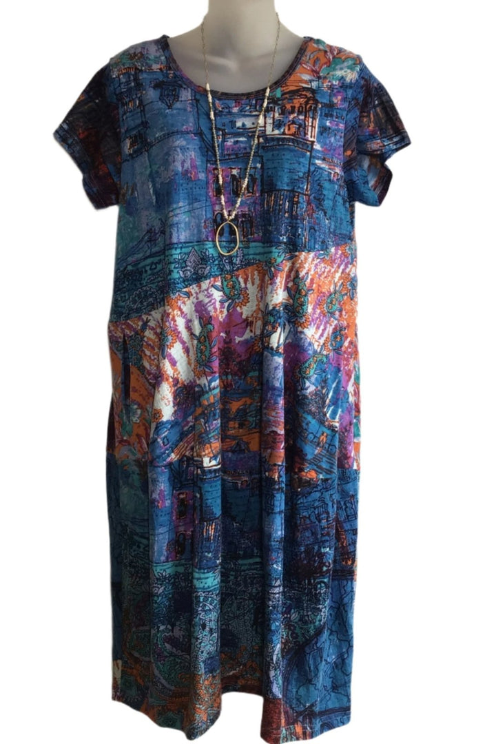 Short Sleeve Bubble Dress - The Daisy Chain