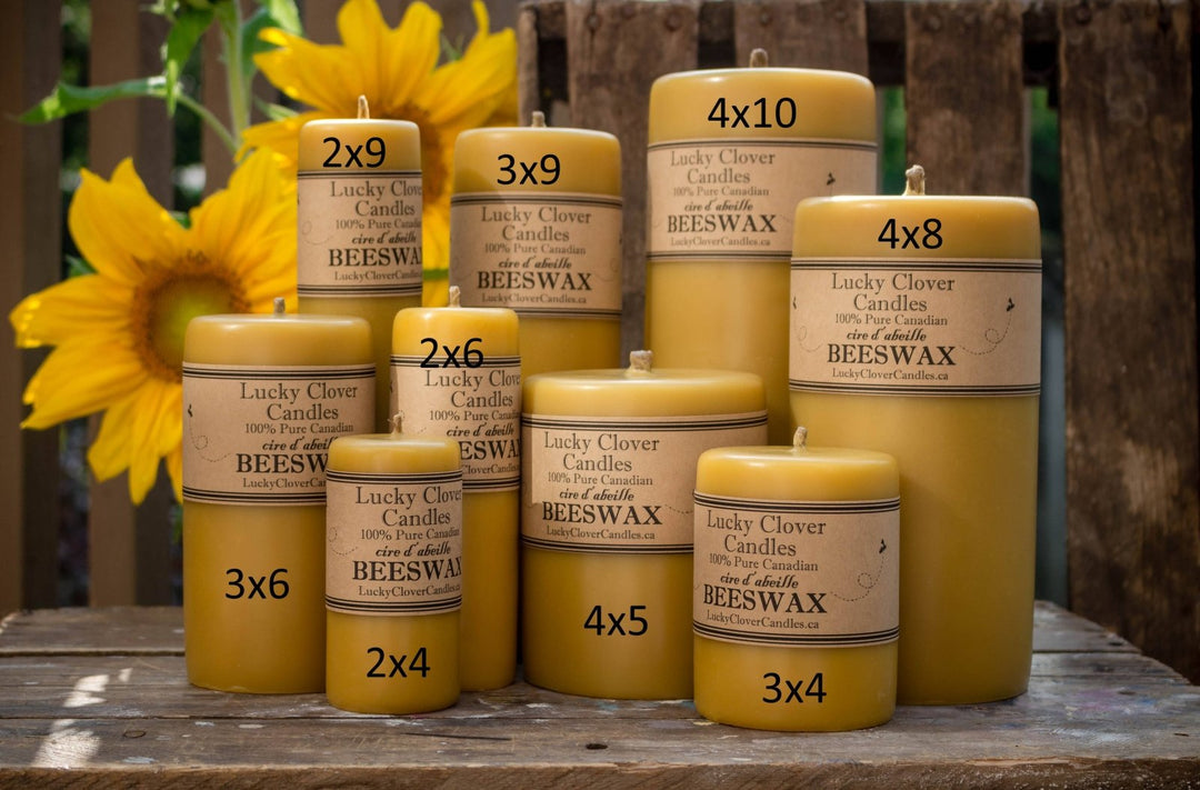 Smooth Pillar Candle - 6L - The Daisy Chain