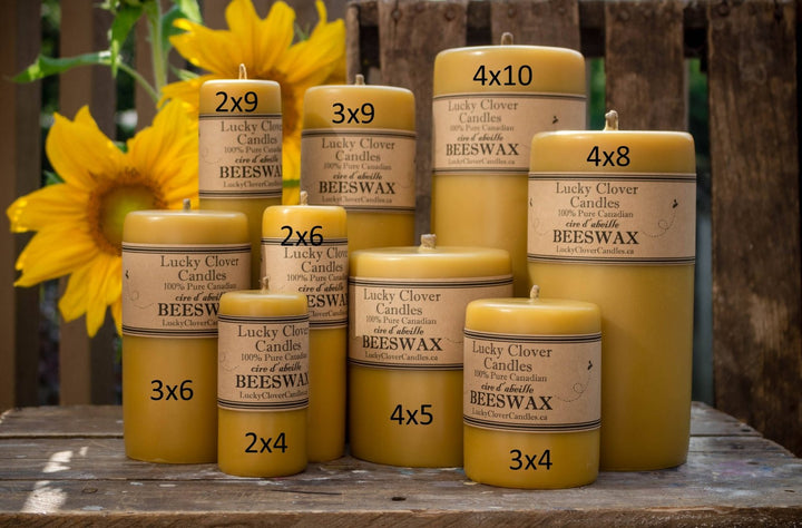 Smooth Pillar Candle - 6L - The Daisy Chain