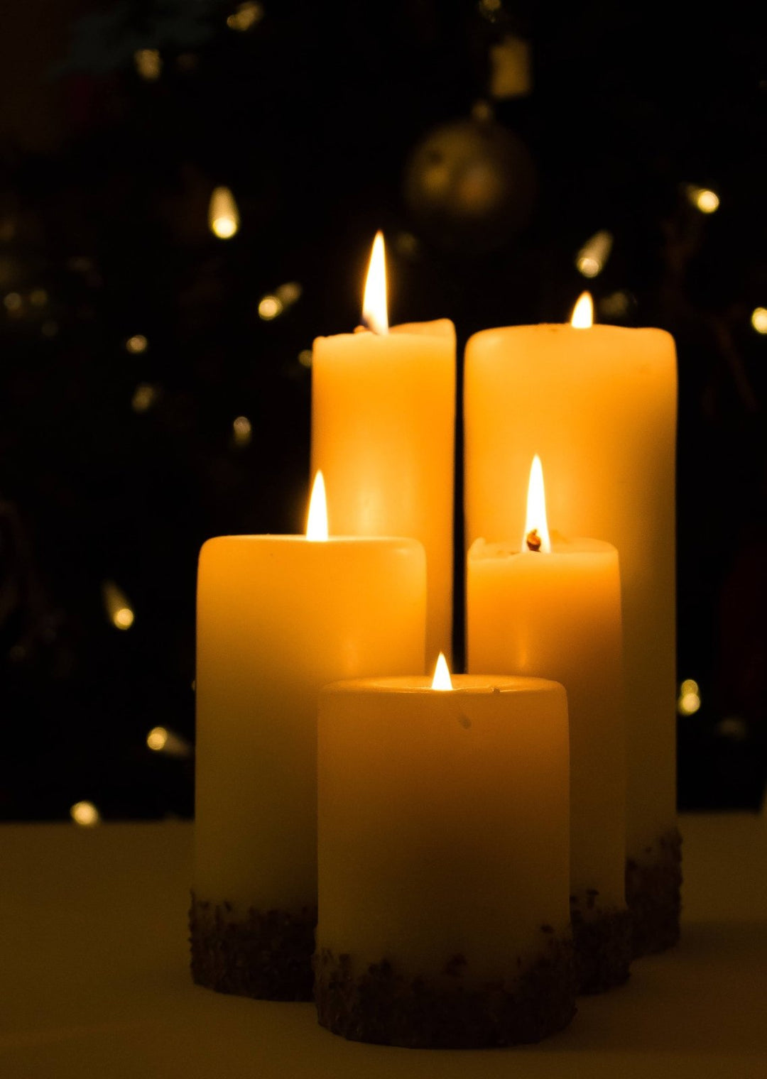 Smooth Pillar Candle - 6L - The Daisy Chain