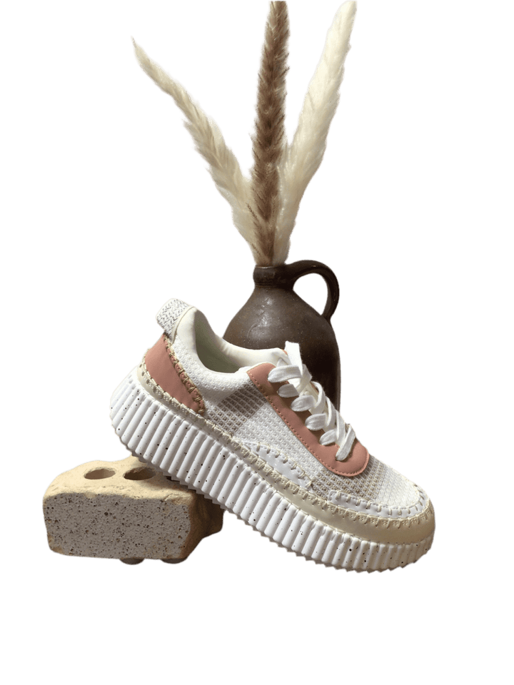 Sneak Away - Beige & Rose - The Daisy Chain