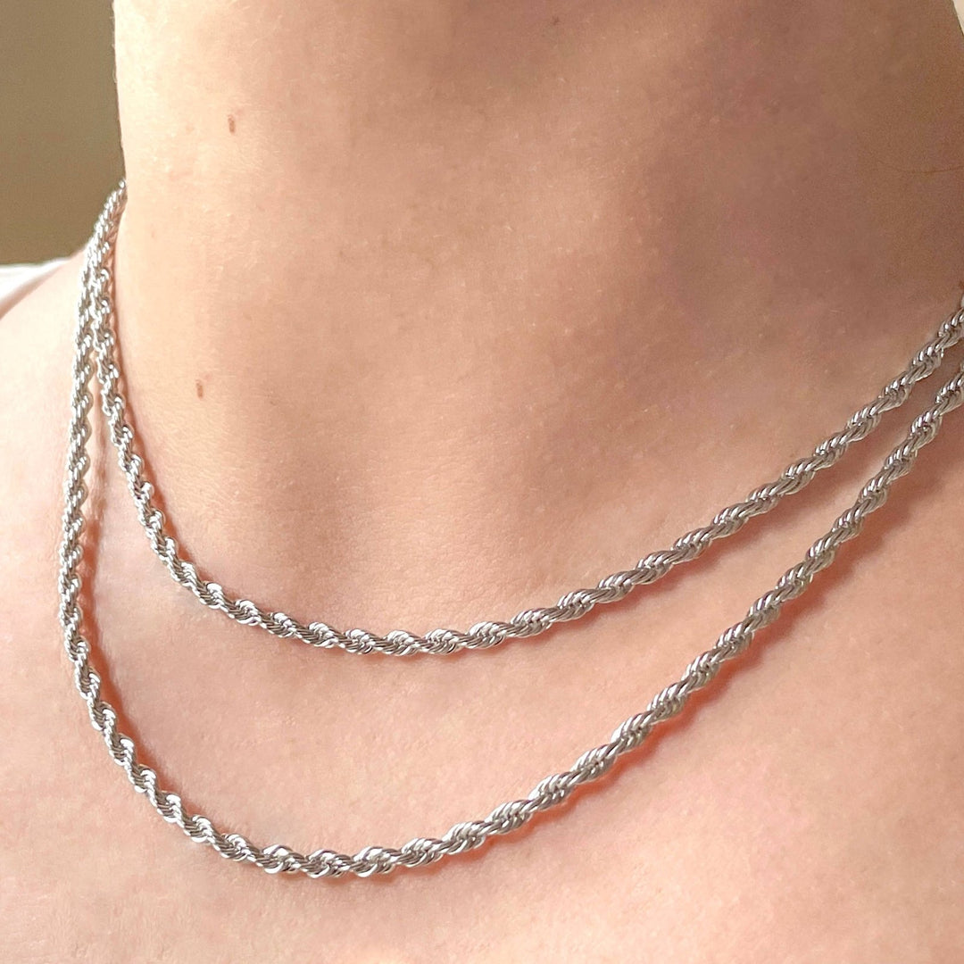 Steel Chain Necklace - 6 MM - The Daisy Chain