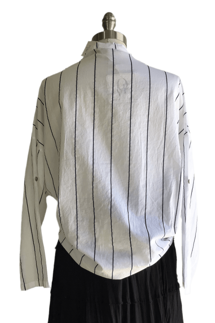 Striped Cotton Blouse - The Daisy Chain