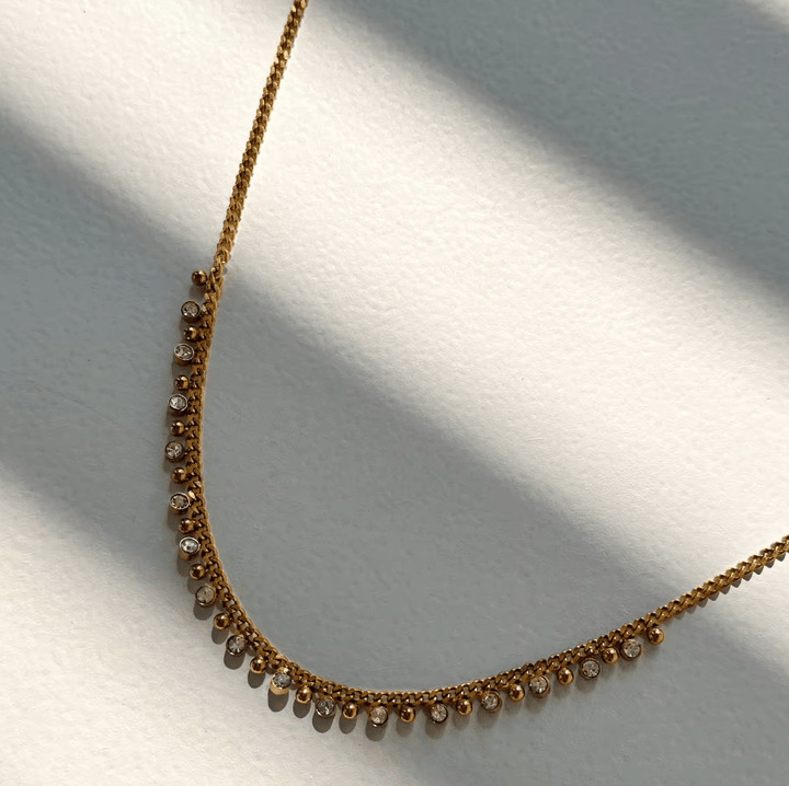 Sweetest Bead Crystal Necklace  - The Daisy Chain
