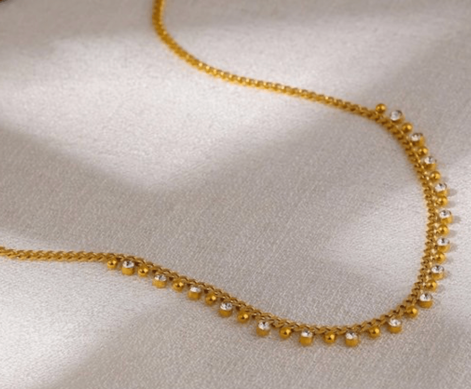 Sweetest Bead Crystal Necklace  - The Daisy Chain