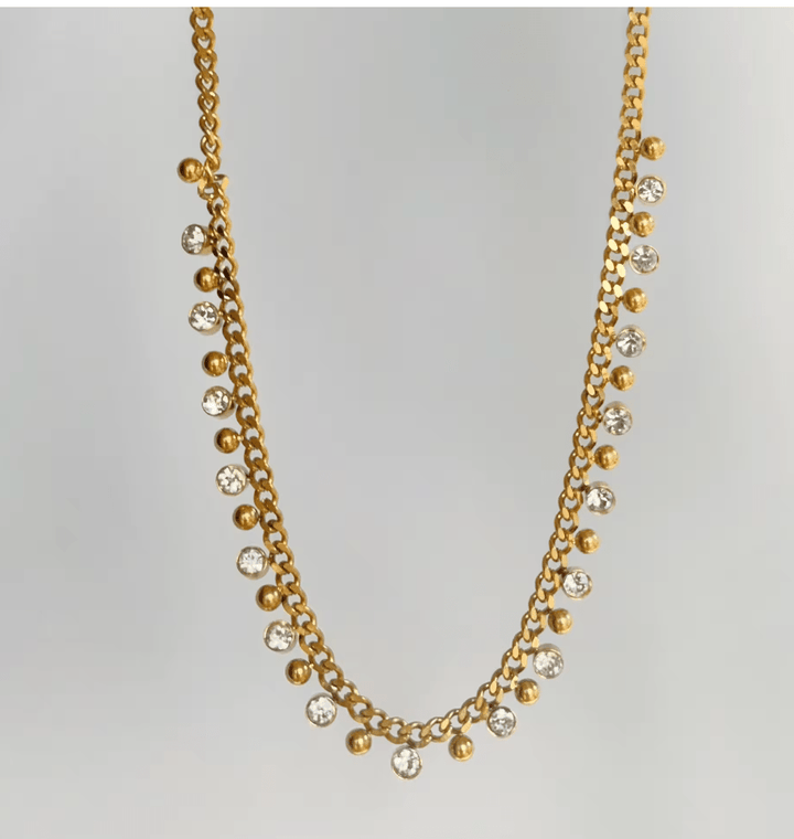 Sweetest Bead Crystal Necklace  - The Daisy Chain