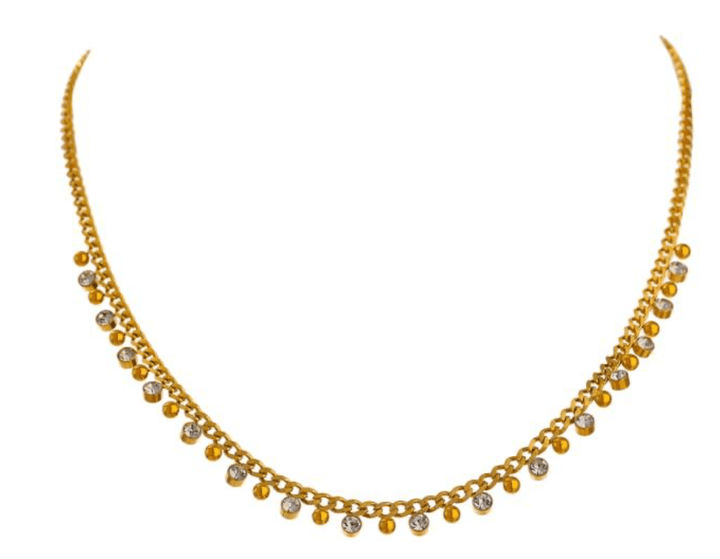 Sweetest Bead Crystal Necklace  - The Daisy Chain