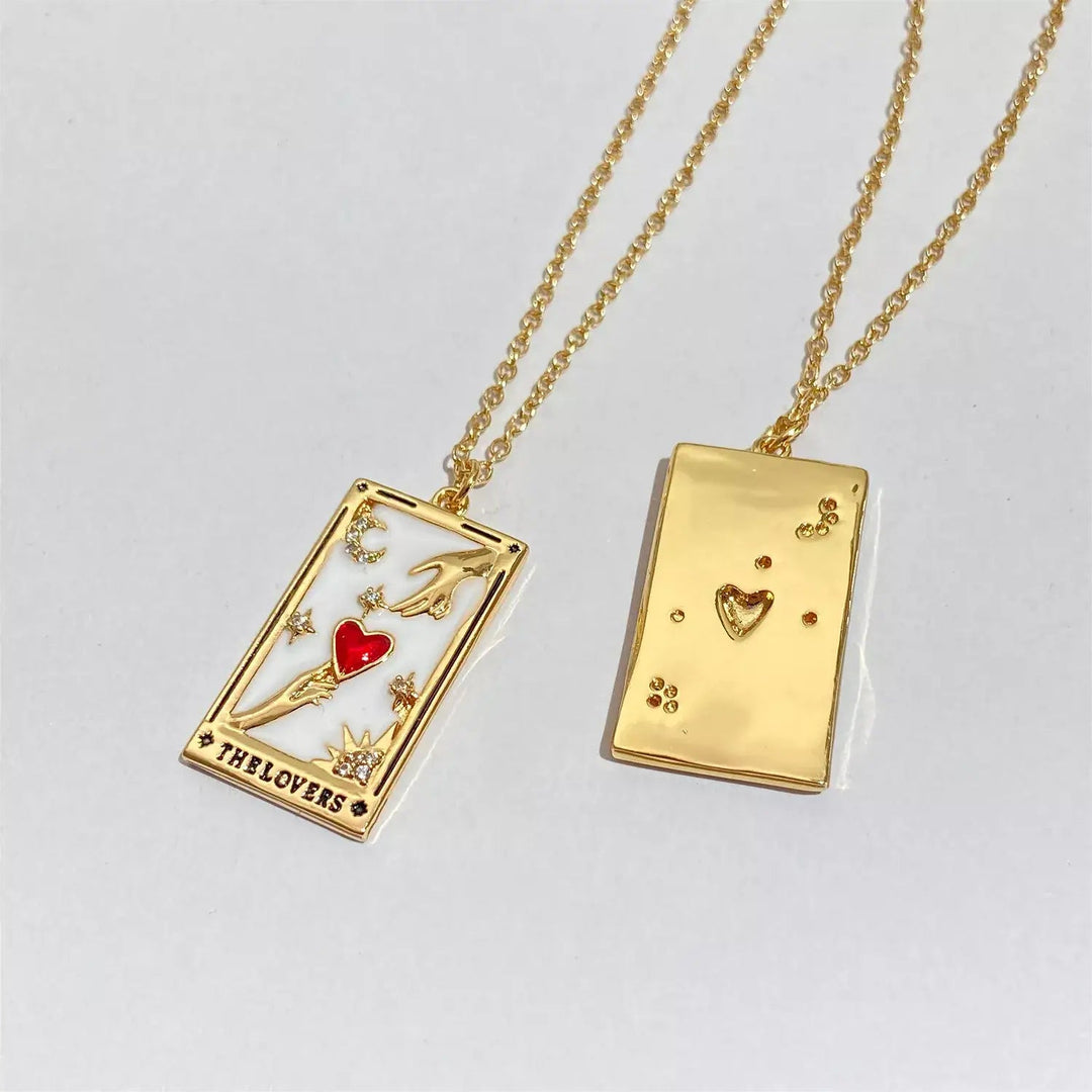 Tarot Card Necklace - The Daisy Chain