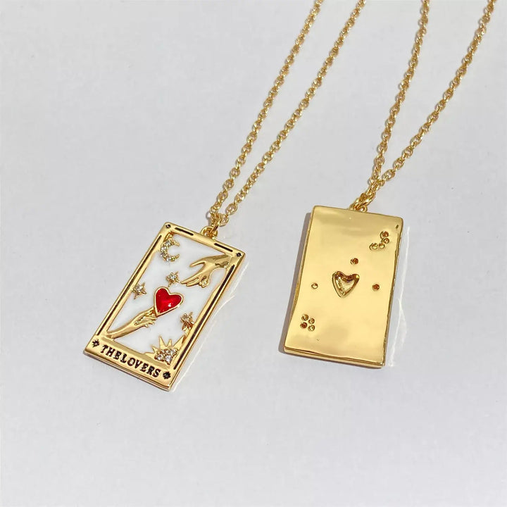 Tarot Card Necklace - The Daisy Chain