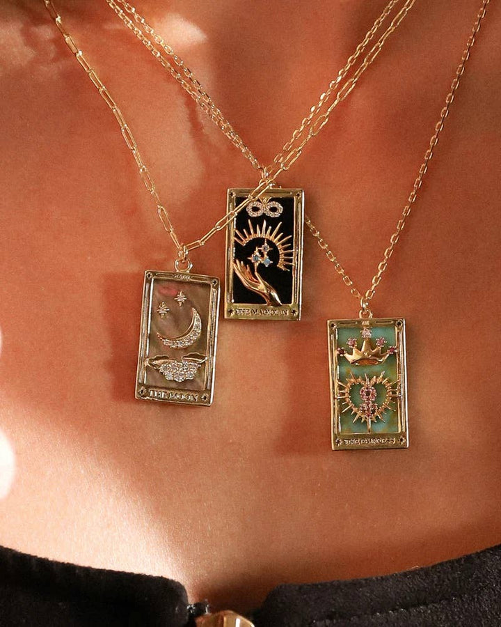 Tarot Card Necklace - The Daisy Chain