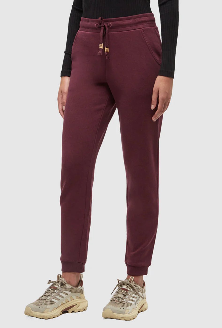 TreeFleece Bamone Sweatpants - Burgundy - The Daisy Chain