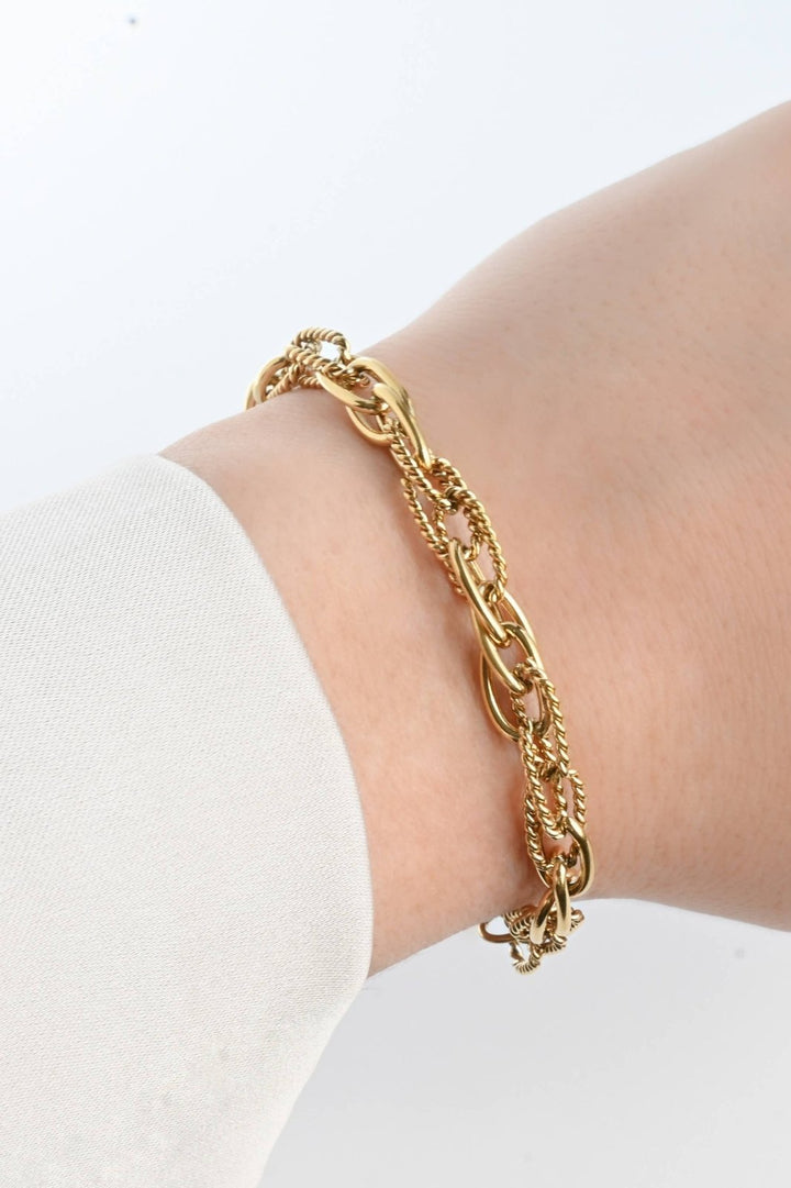 Twist Chain Bracelet - The Daisy Chain