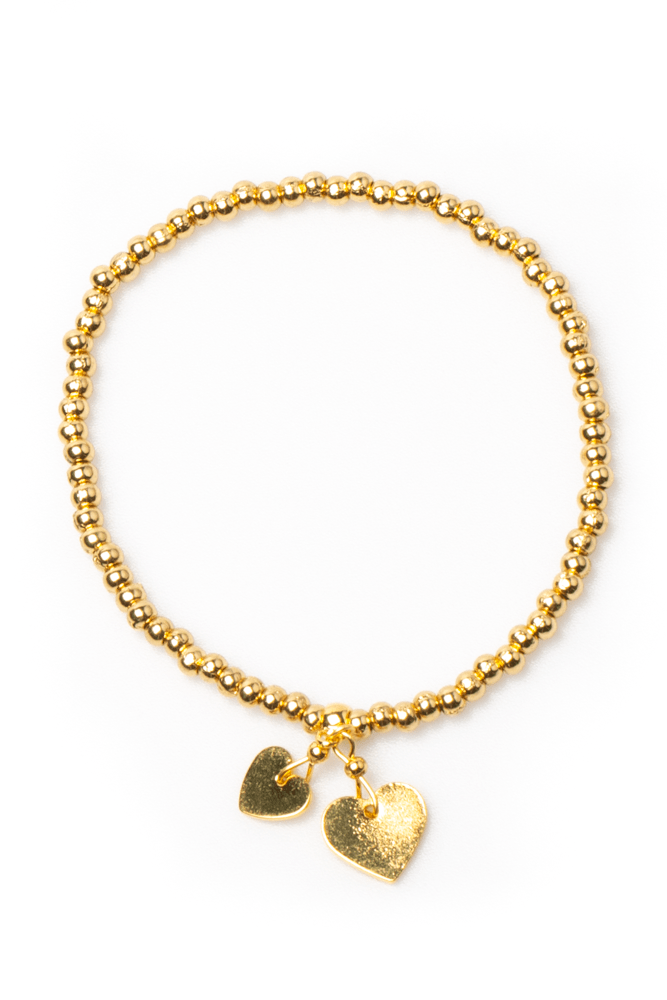 Two Hearts Bracelet - The Daisy Chain