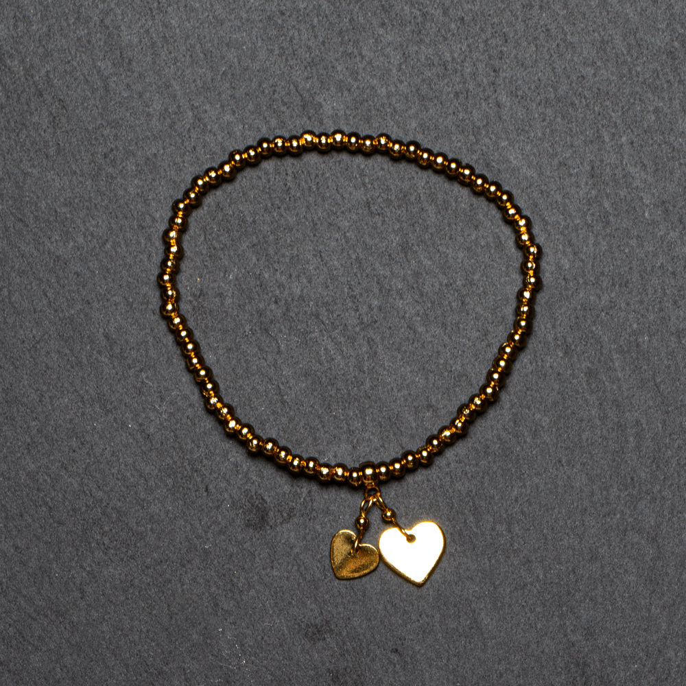 Two Hearts Bracelet - The Daisy Chain