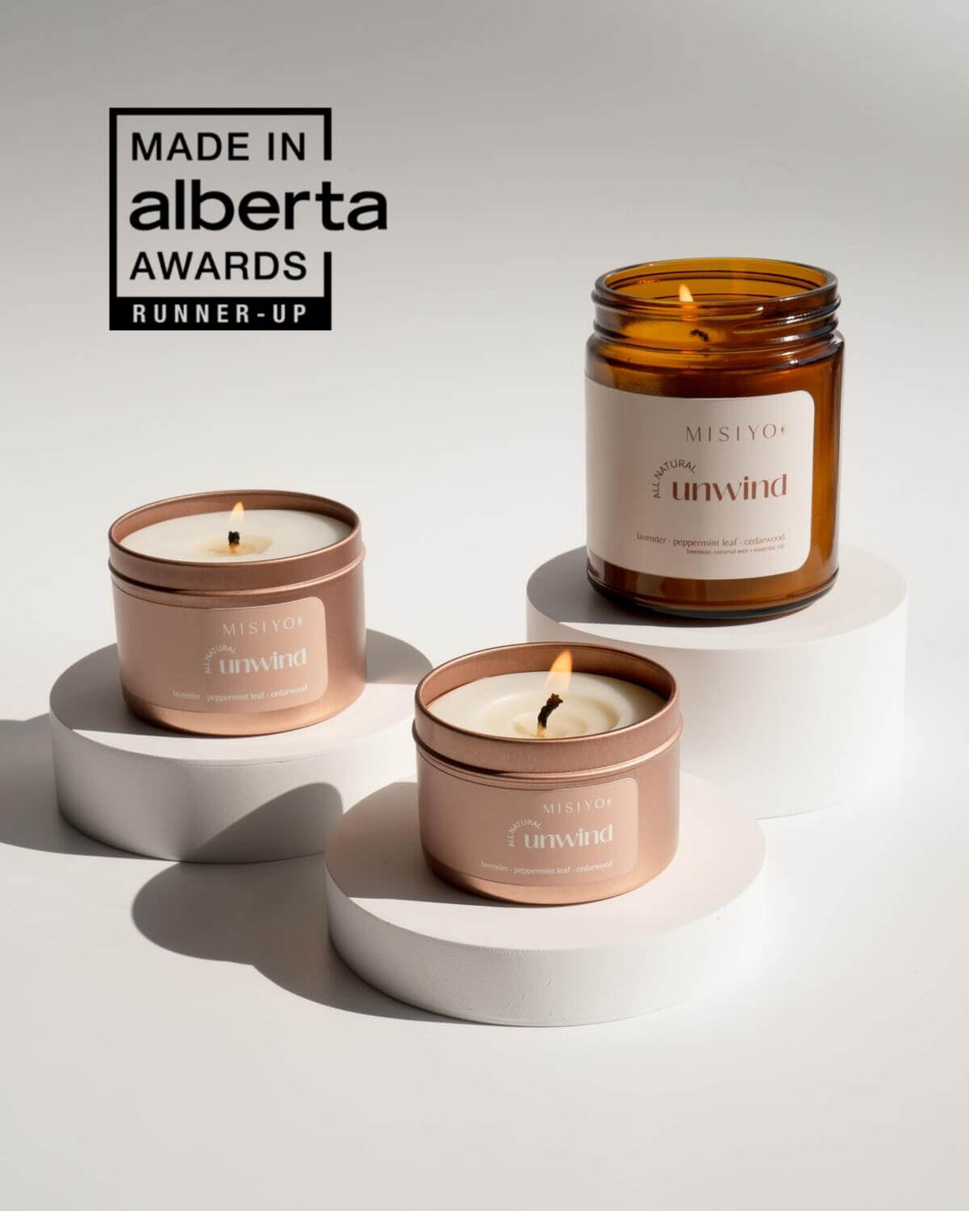 Unwind | All - Natural Beeswax Blend Candle Jar - The Daisy Chain