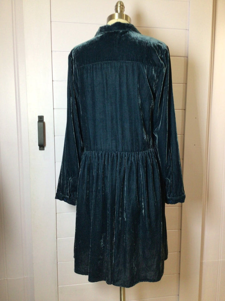 Velvet Babydoll Dress - The Daisy Chain