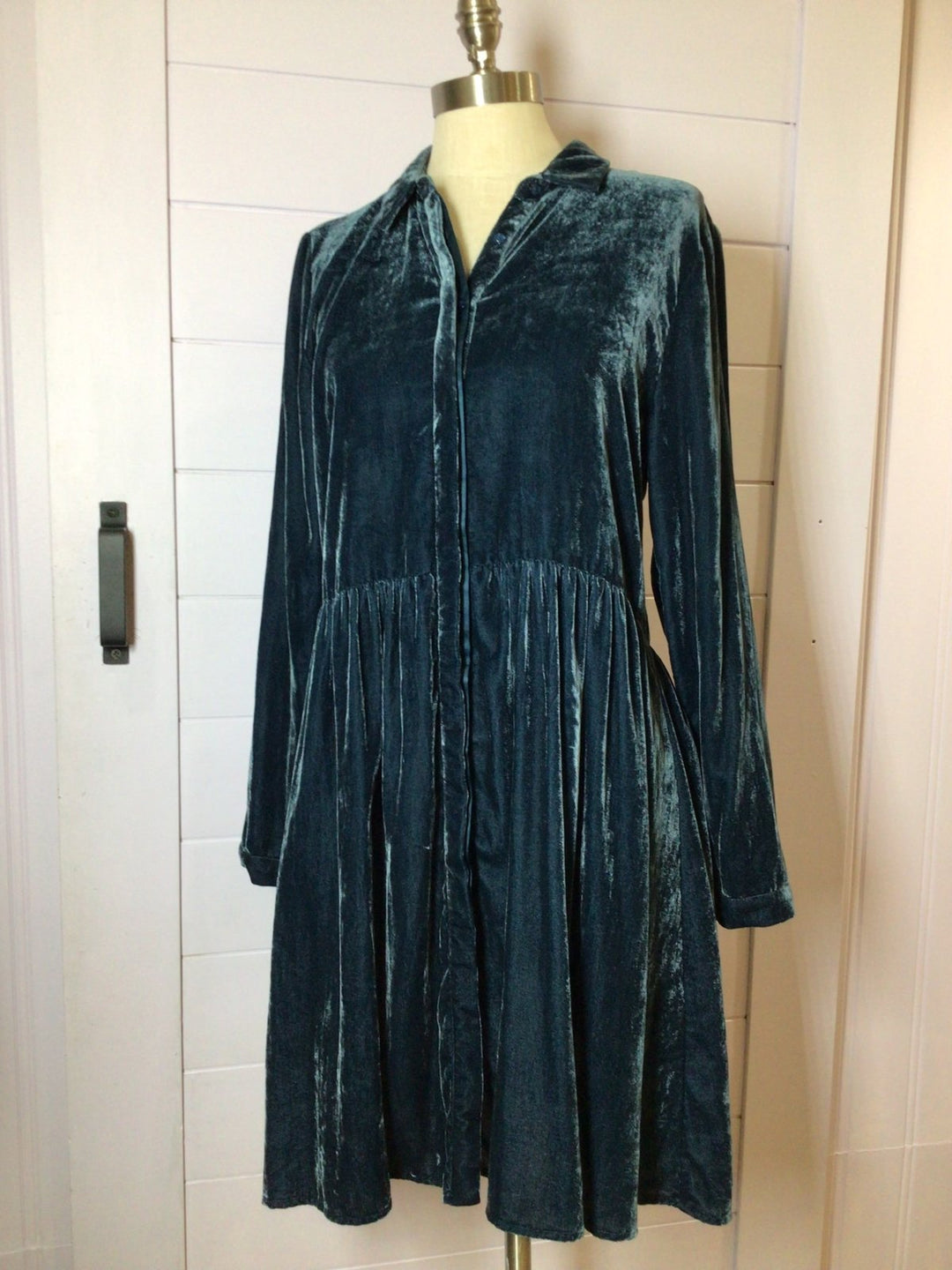 Velvet Babydoll Dress - The Daisy Chain