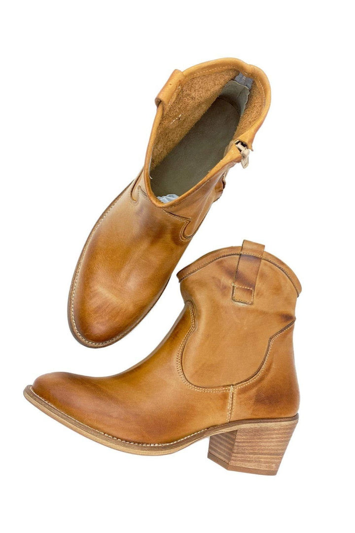 Victoria Cowboy Booties - The Daisy Chain