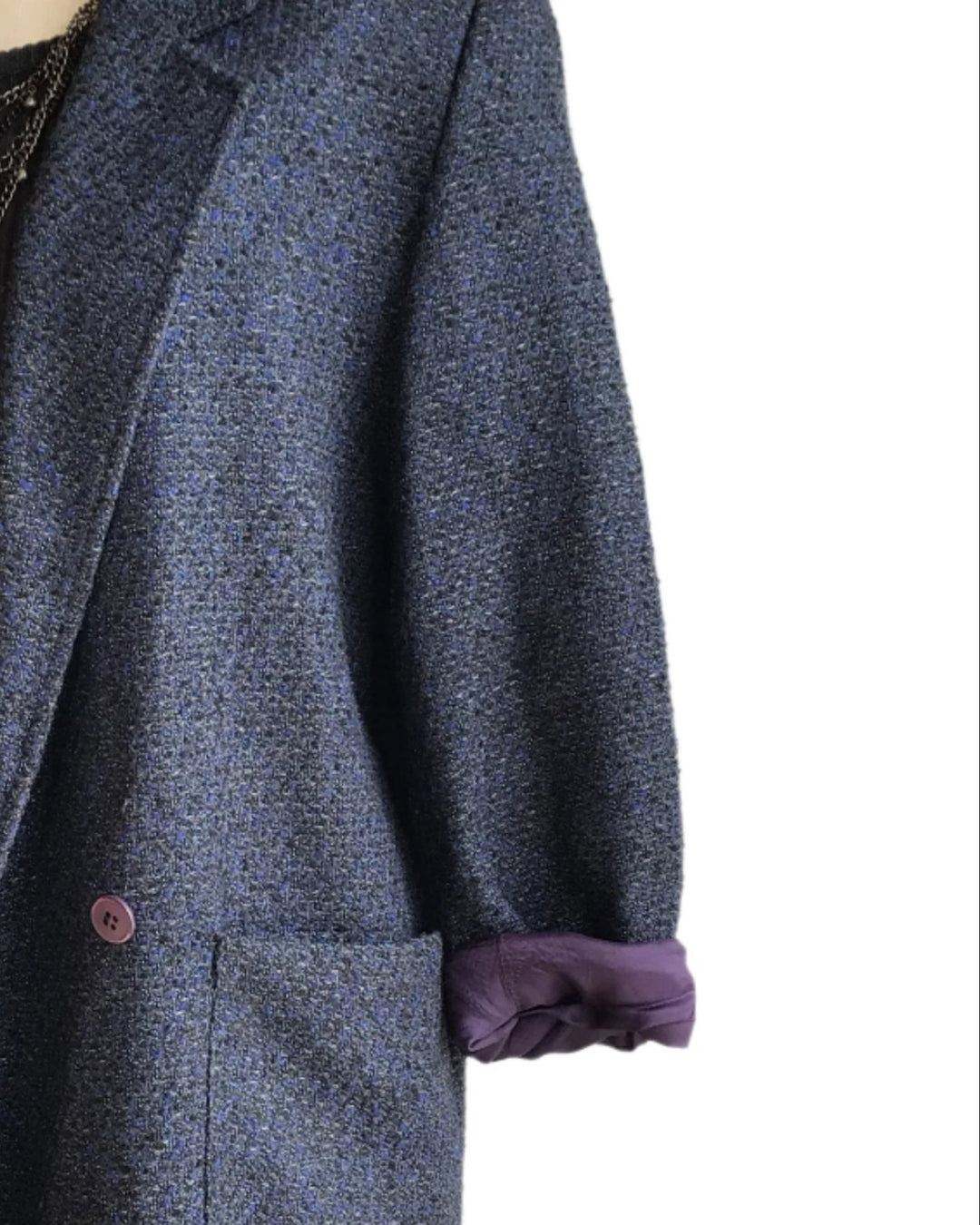 Vintage Navy Blazer - The Daisy Chain