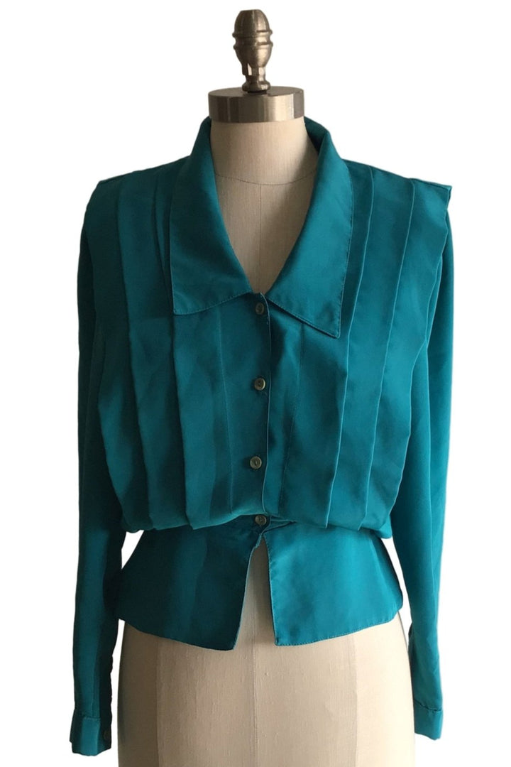 Vintage Satin Blouse - The Daisy Chain